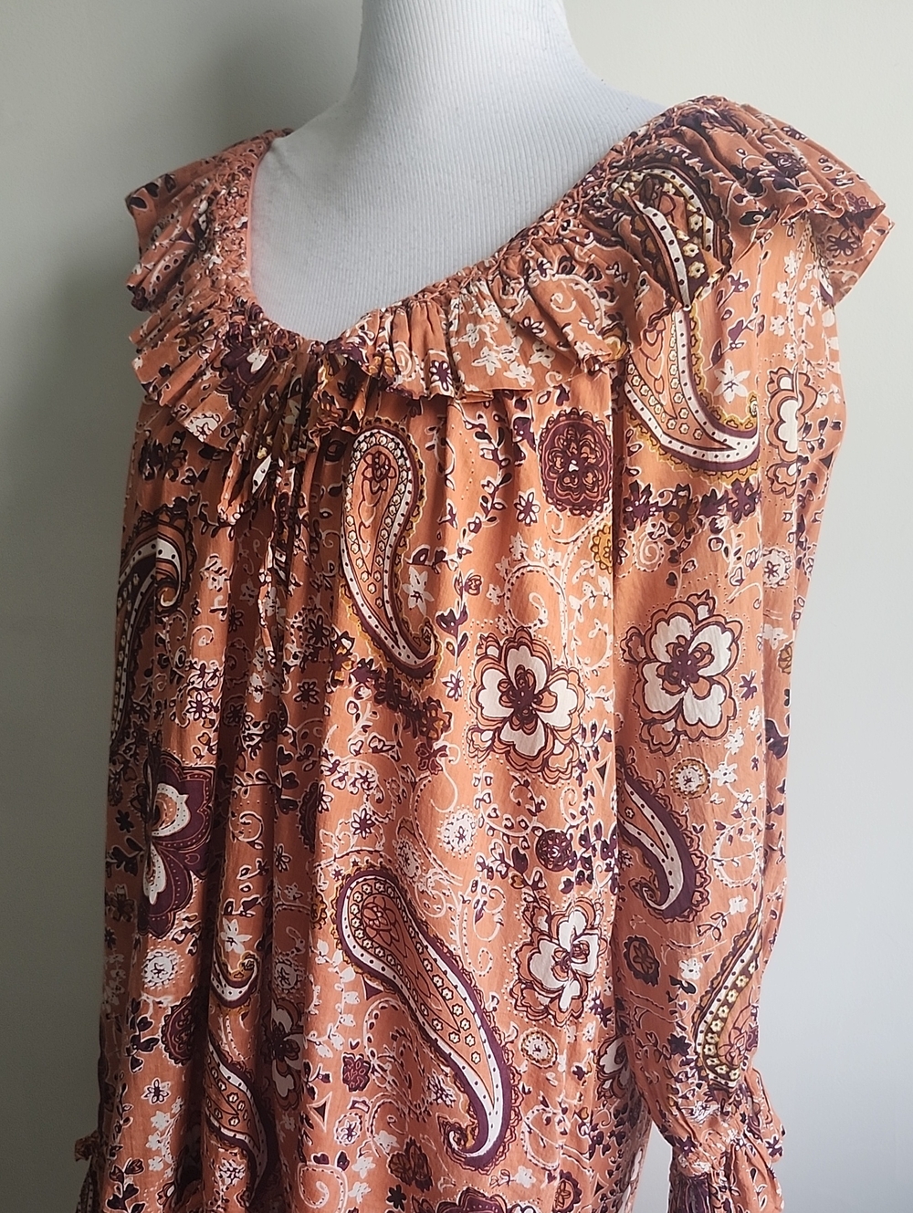 Cleobella Danica Organic Cotton Mini Dress Floral Medium - Picture 4 of 10